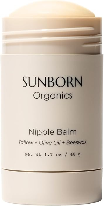Nipple Balm | Nursing-Safe Lanolin-Free Nipple Cream with 3 Edible Ingredients for Sore or Cracke... | Amazon (US)
