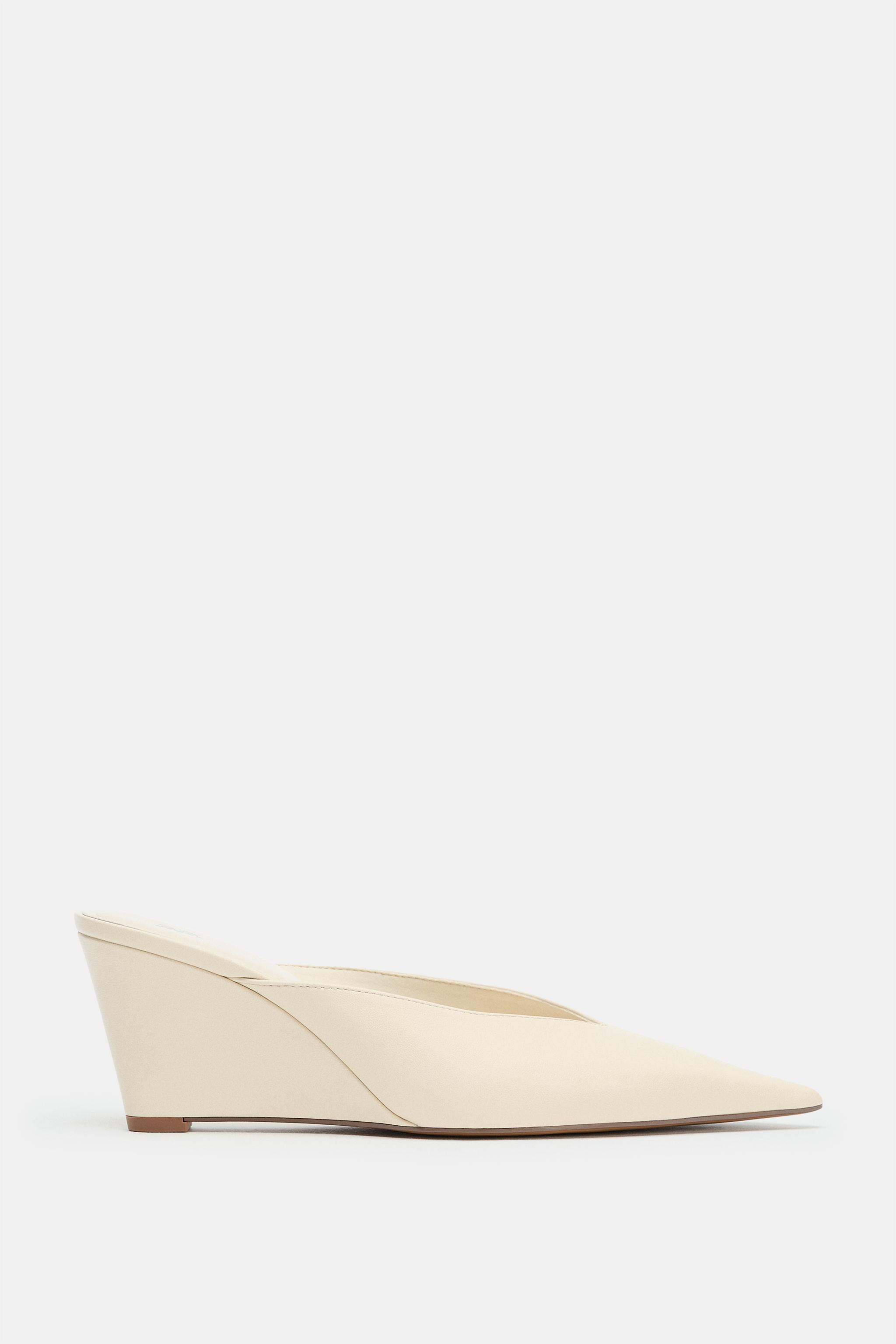 SLINGBACK WEDGE SHOES | Zara US