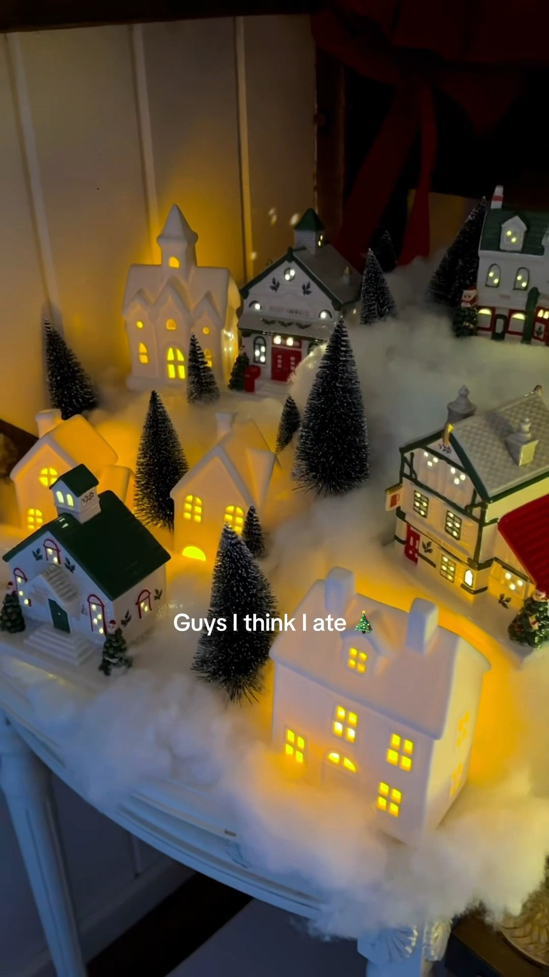 My new Christmas Village for under $150! 🥹🤍🎄 Full list of everything below (I even had a bit of fake snow leftover!) ❄️

#LTKSeasonal #LTKHoliday #LTKHome