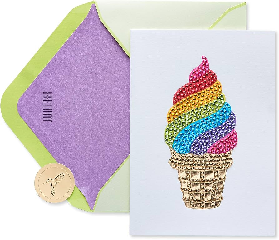 Papyrus Birthday Card - Designed by Judith Leiber (Every Color of Happiness) | Amazon (US)