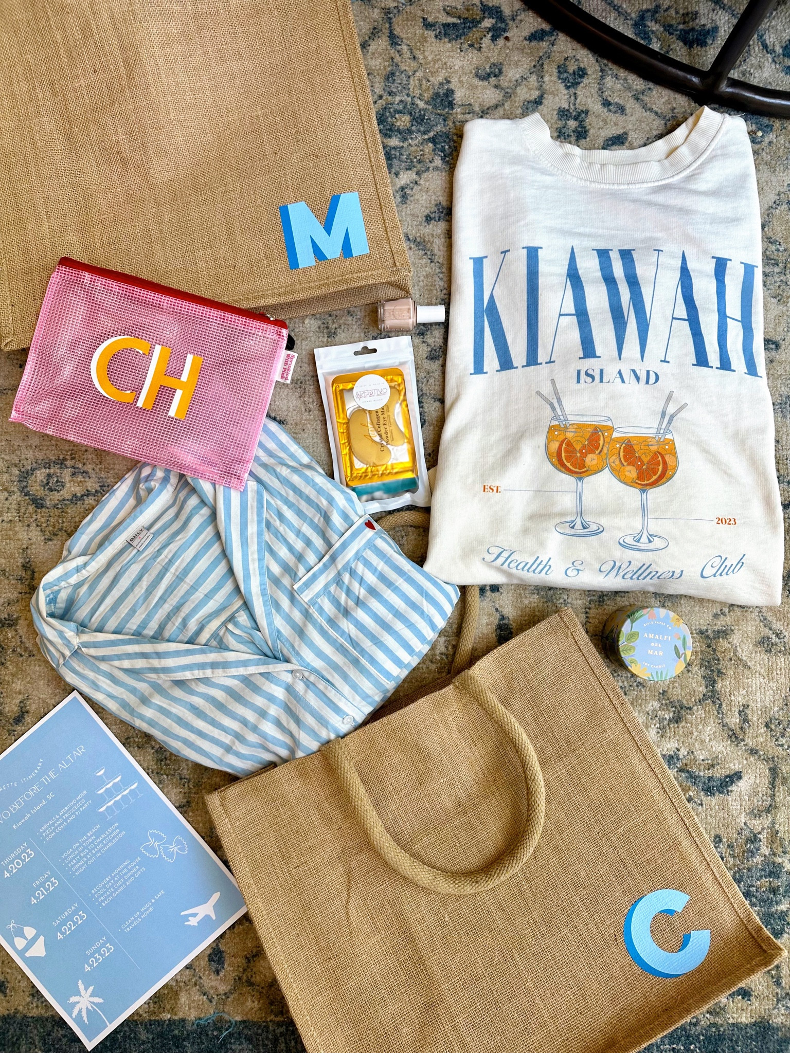 bachelorette gift bags 🥂 

#LTKunder100 #LTKwedding #LTKGiftGuide