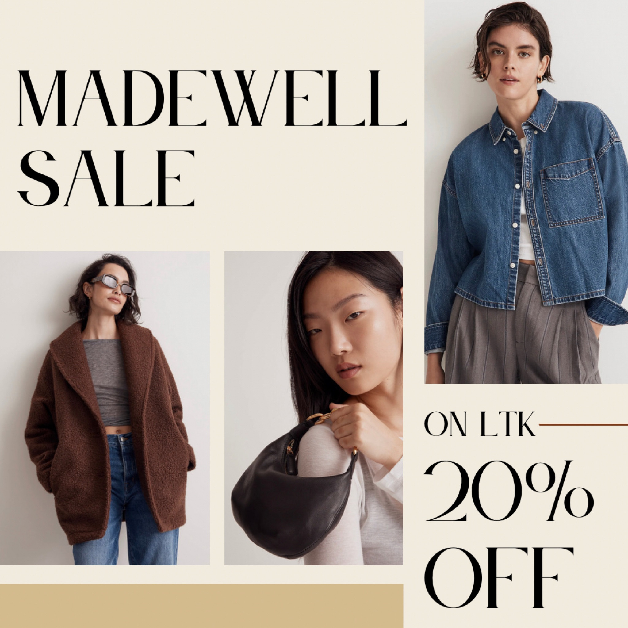 20% off Madewell when you shop through the LTK app directly and use code LTK20 at checkout! 

This brand has been a staple of mine when it comes to wardrobe overhauls for my clientele. Here’s some of my favorite pieces that you can now get for less!

#LTKxMadewell #LTKsalealert #LTKstyletip