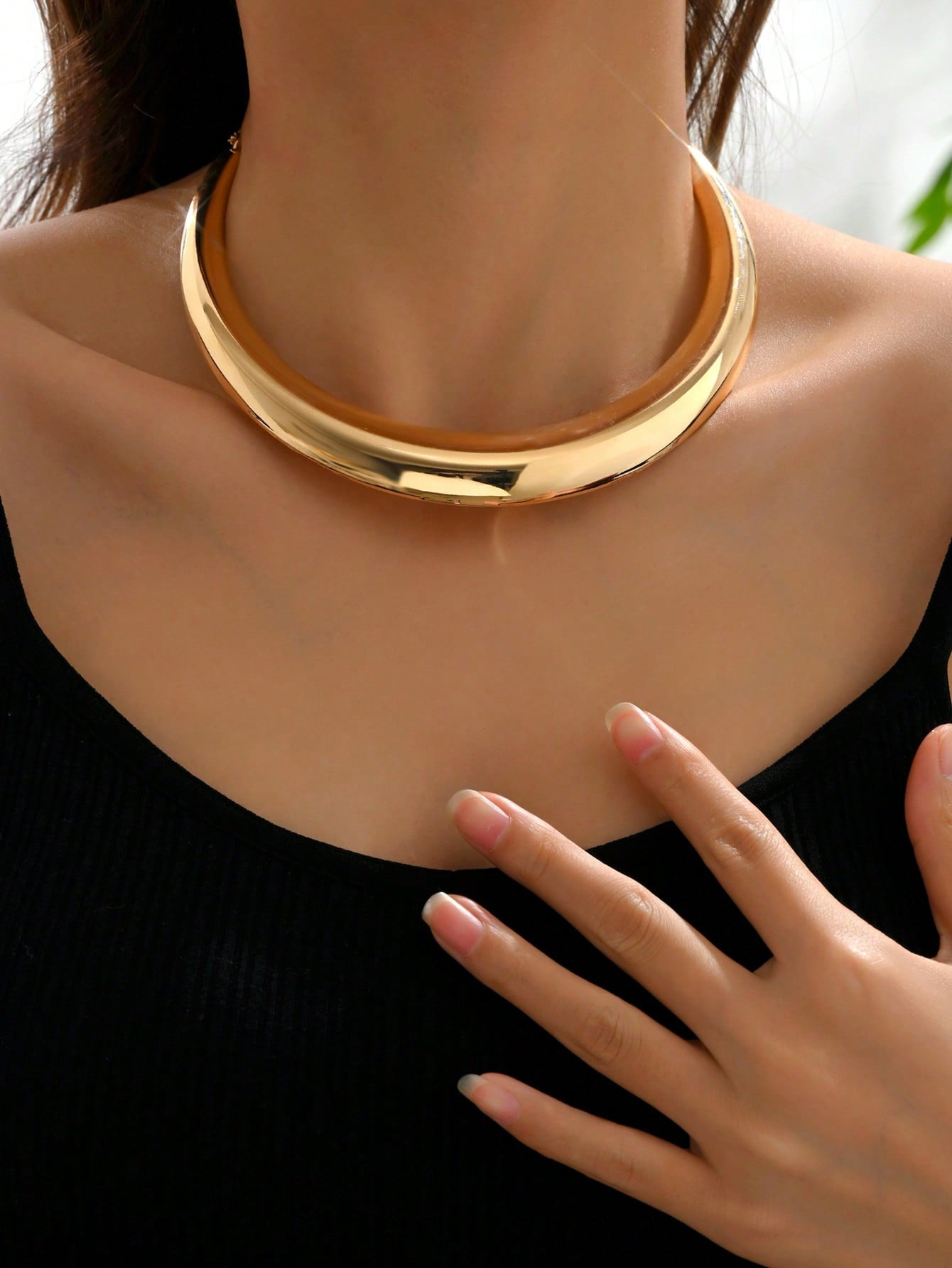 Minimalist Solid Choker | SHEIN