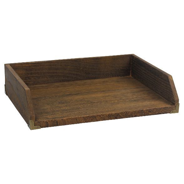 Letter Tray Wood - Threshold™ | Target