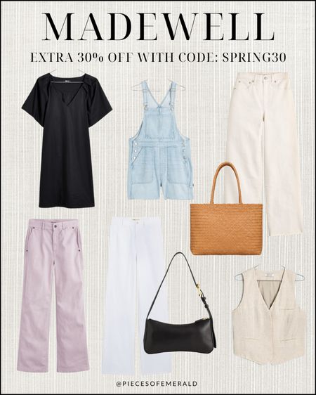 Get an extra 30% off Madewell finds with code SPRING30

#LTKsalealert #LTKstyletip #LTKxMadewell