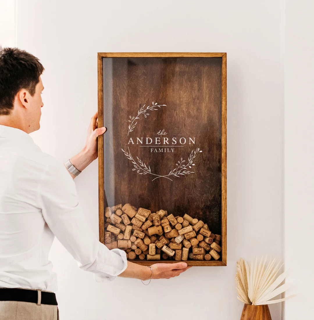 Wine Gift Personalized Christmas Gift for Couple Customized - Etsy | Etsy (US)