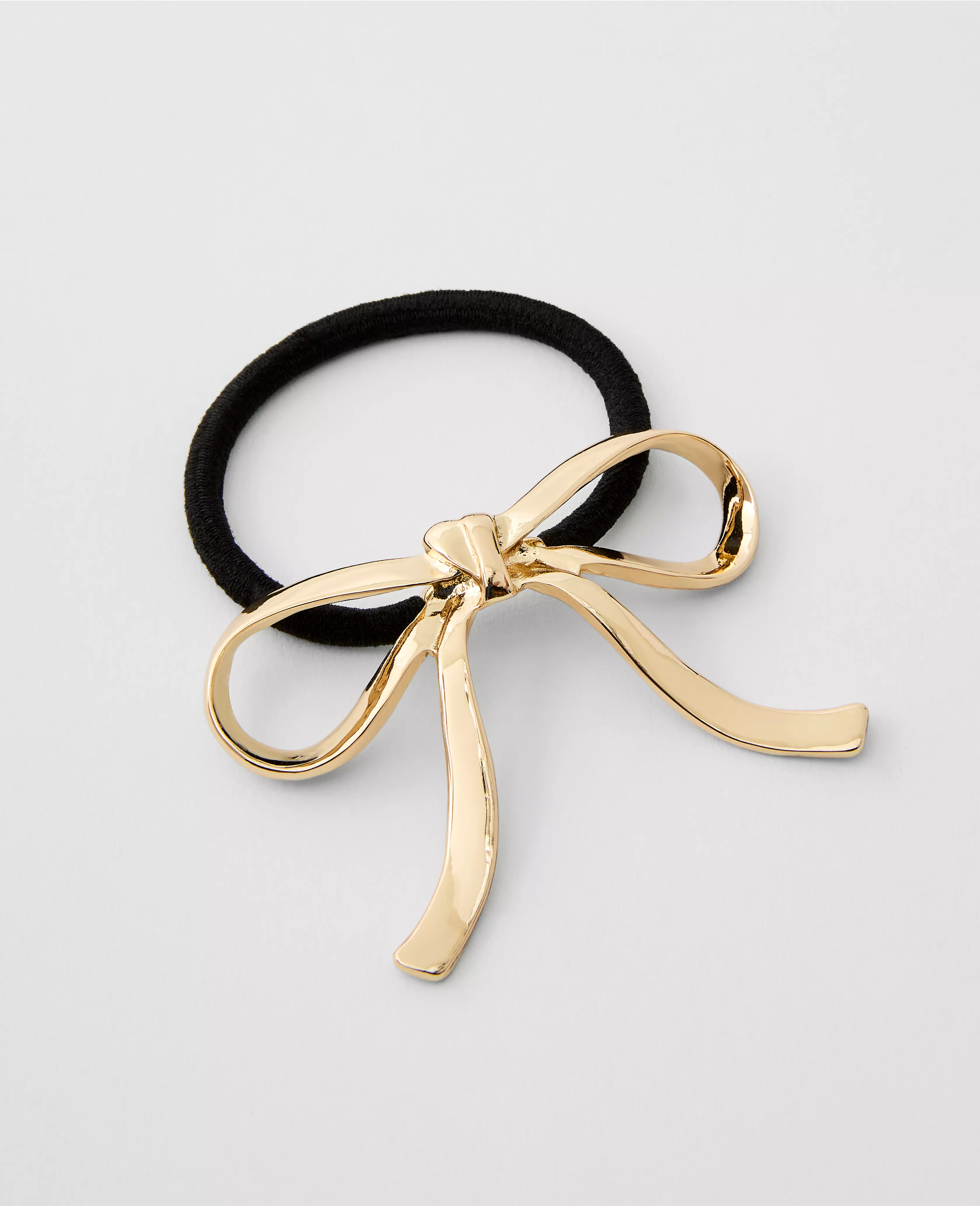 Metal Bow Hair Tie | Ann Taylor