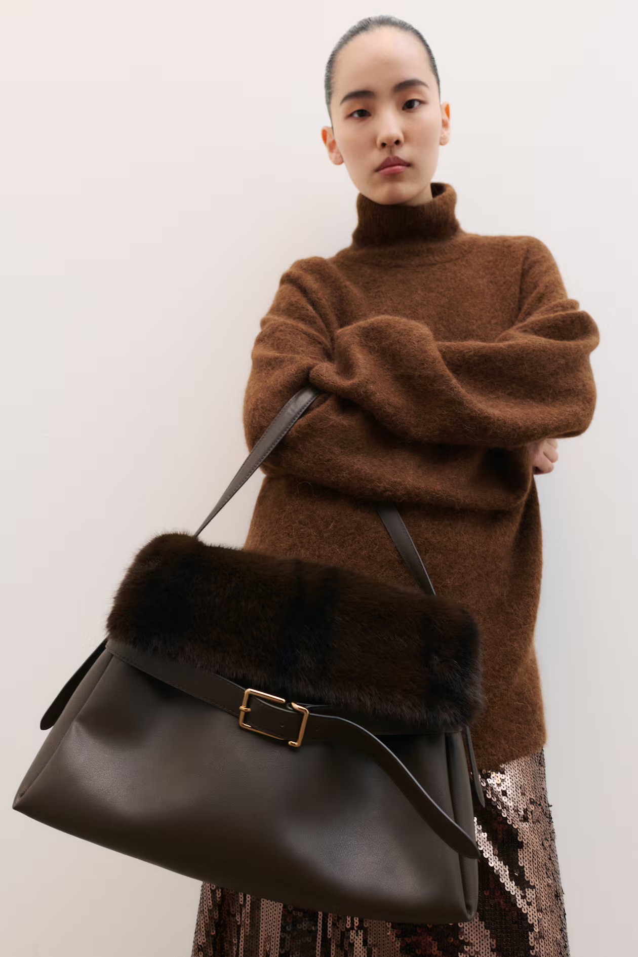 Strap-detail handbag | H&M (US + CA)