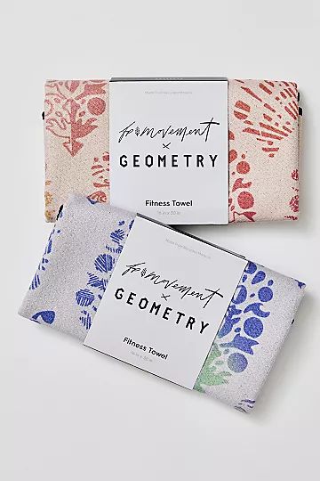 FP Movement x Geometry Recycled Fitness Towel | Free People (Global - UK&FR Excluded)