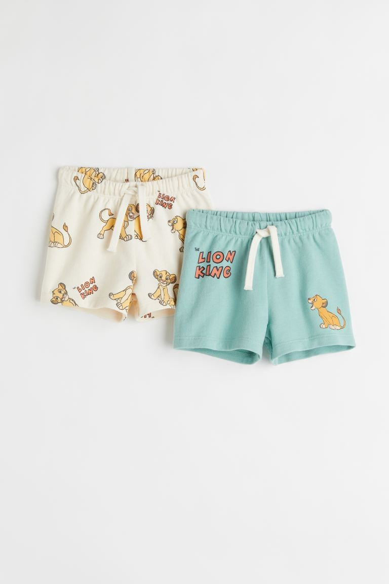 Lightweight sweatshorts with a printed design. Elasticized waistband with drawstring. | H&M (US + CA)