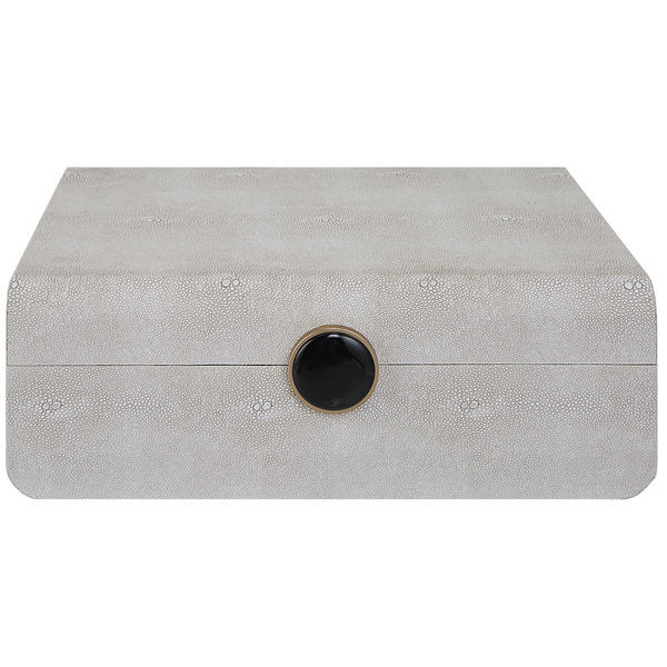Lalique White Shagreen Box | Scout & Nimble