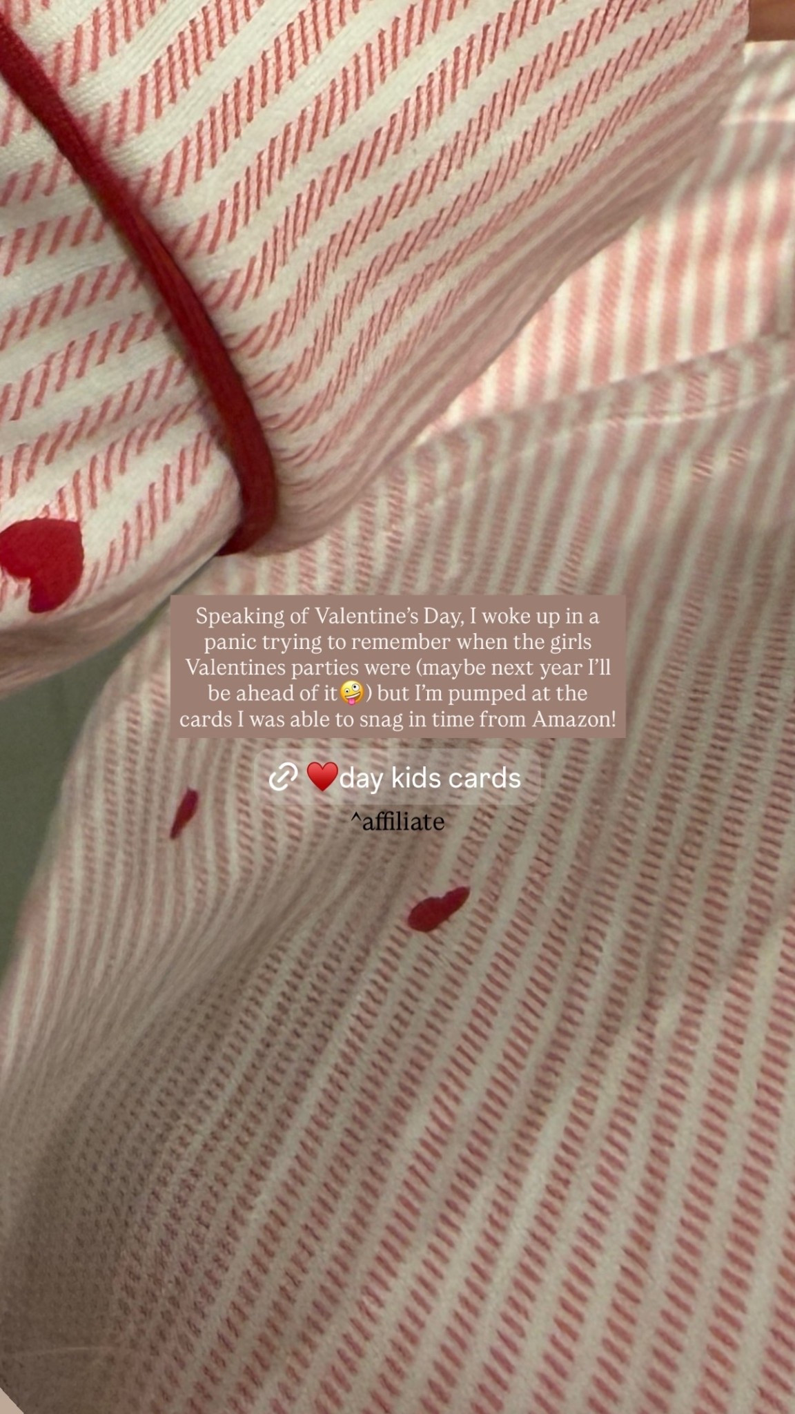 Speaking of Valentine’s Day, I woke up in a panic trying to remember when the girls Valentines parties were (maybe next year I’ll be ahead of it🤪) but I’m pumped at the cards I was able to snag in time from Amazon! ^affiliate