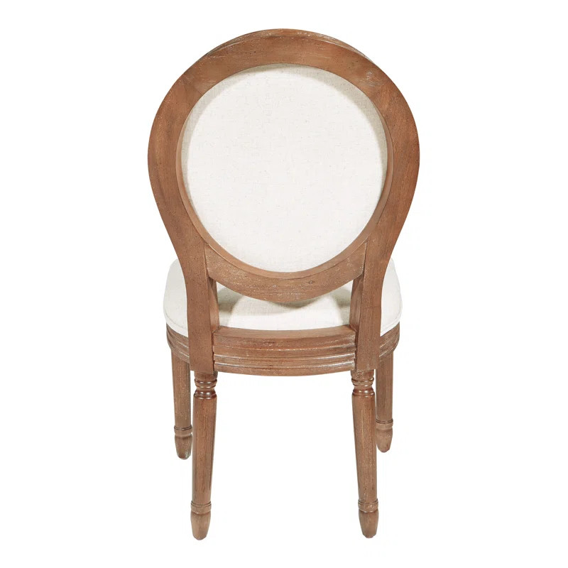 Haleigh Upholstered King Louis Back Side Chair | Wayfair North America