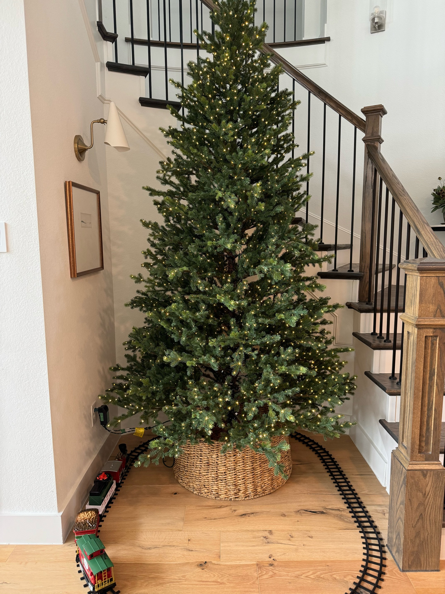 Love our Christmas tree. It is worth every penny. Great customer service too. 

Micro dot Christmas tree, most realistic Christmas tree, twinkling Christmas tree, Christmas tree with timer, Christmas tree with remote, rattan tree collar, battery operated Christmas train, 

#LTKHoliday #LTKHome #LTKStyleTip