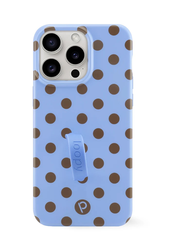 Loopy Cases - Blue Polka Dot | Loopy Cases