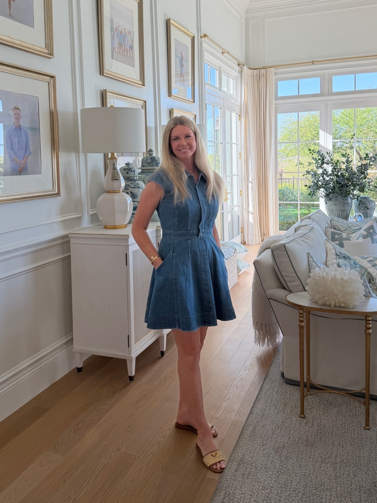 Cutest Jean dress for summer!

#LTKootd #LTKSeasonal #LTKdayinmylife