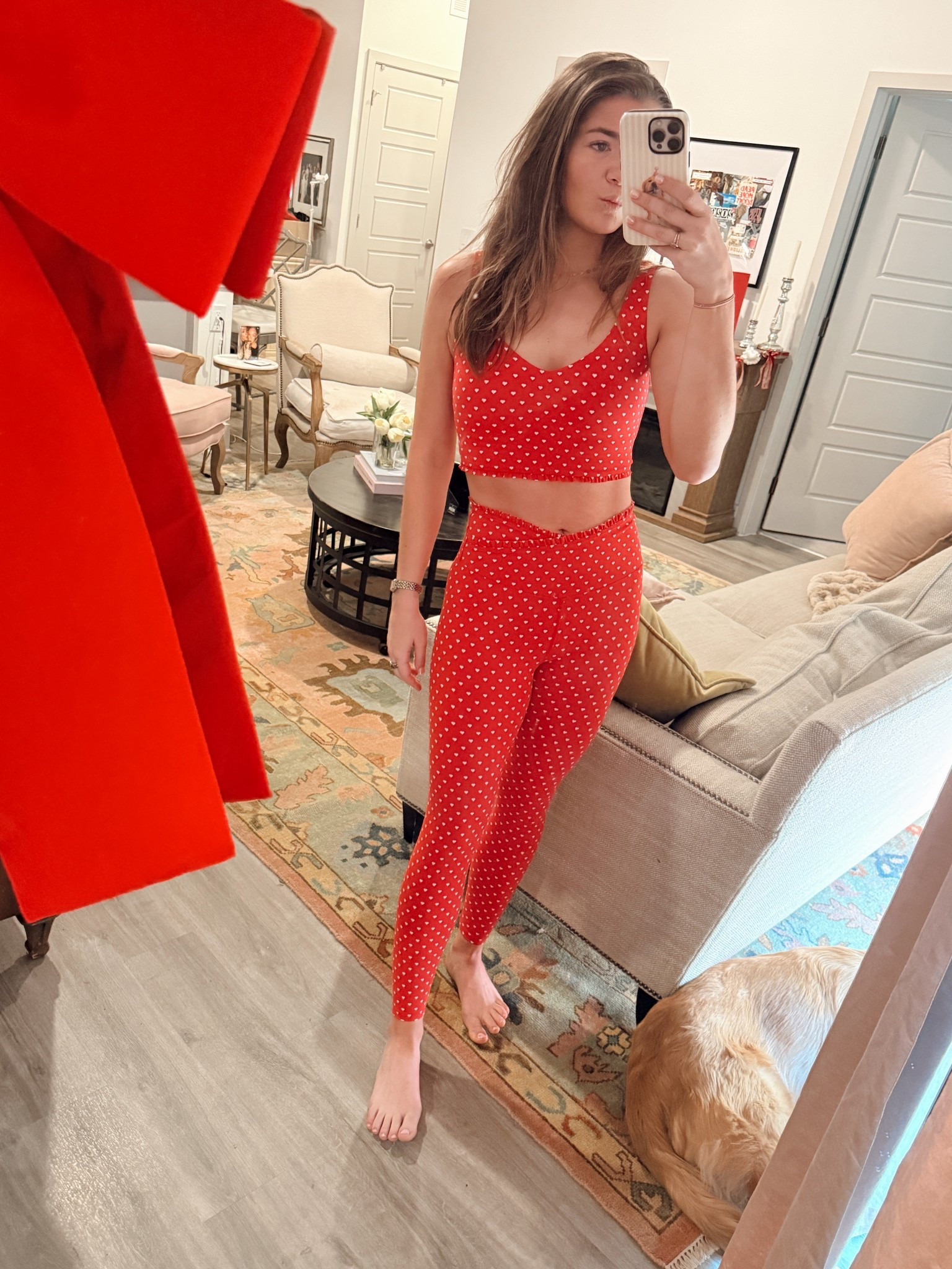 Target vday set! The ruffled edge is sooo cute! 

#LTKValentine #LTKfitnessgoals #LTKSeasonal