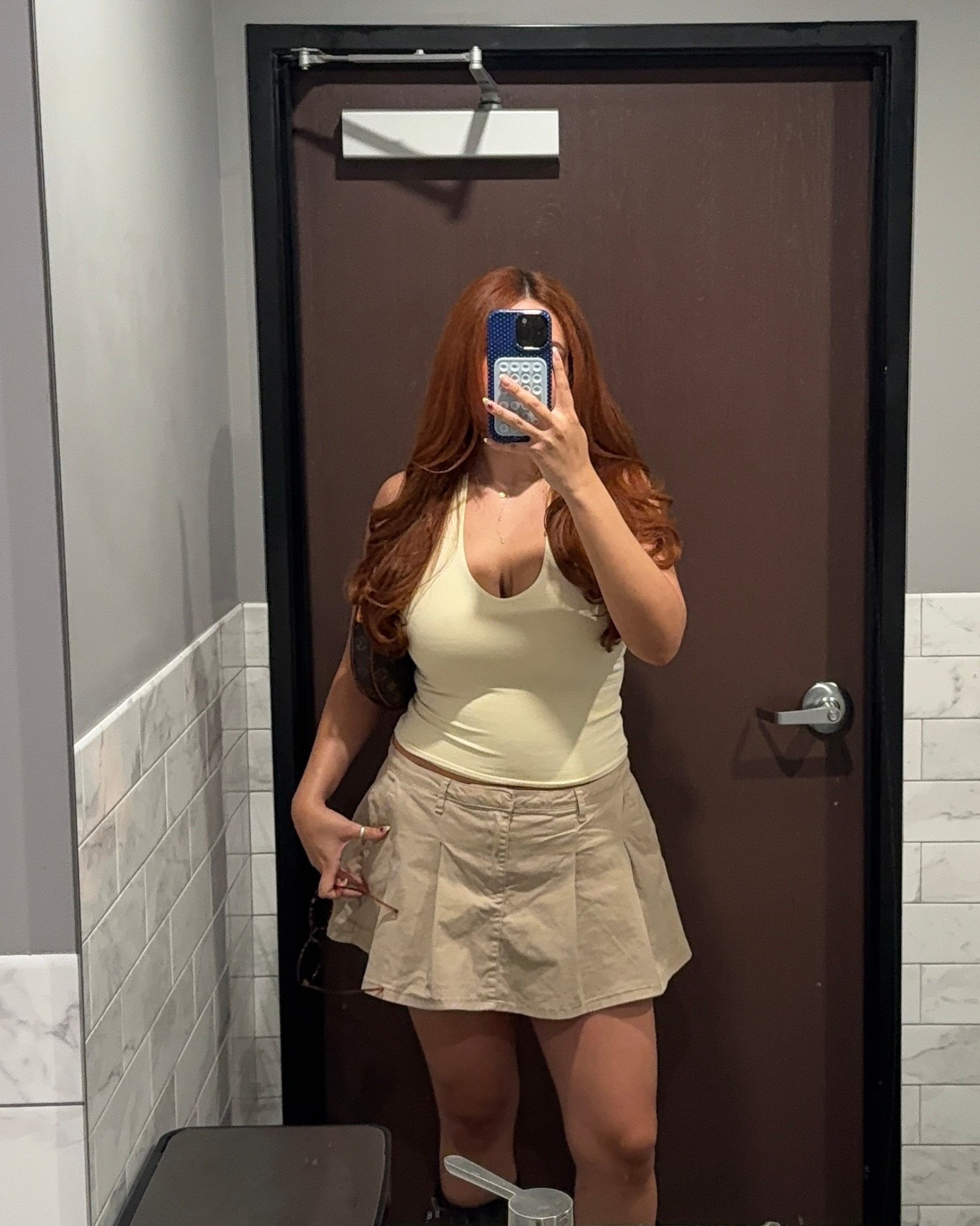 Skirt and top are both from cotton on skirt is old cotton on from 2022