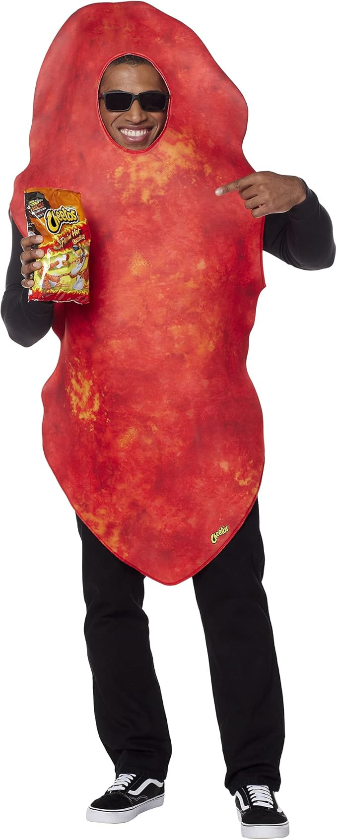 Spirit Halloween Cheetos Adult Flamin’ Hot Cheetos Costume | Officially Licensed | Funny Hallow... | Amazon (US)