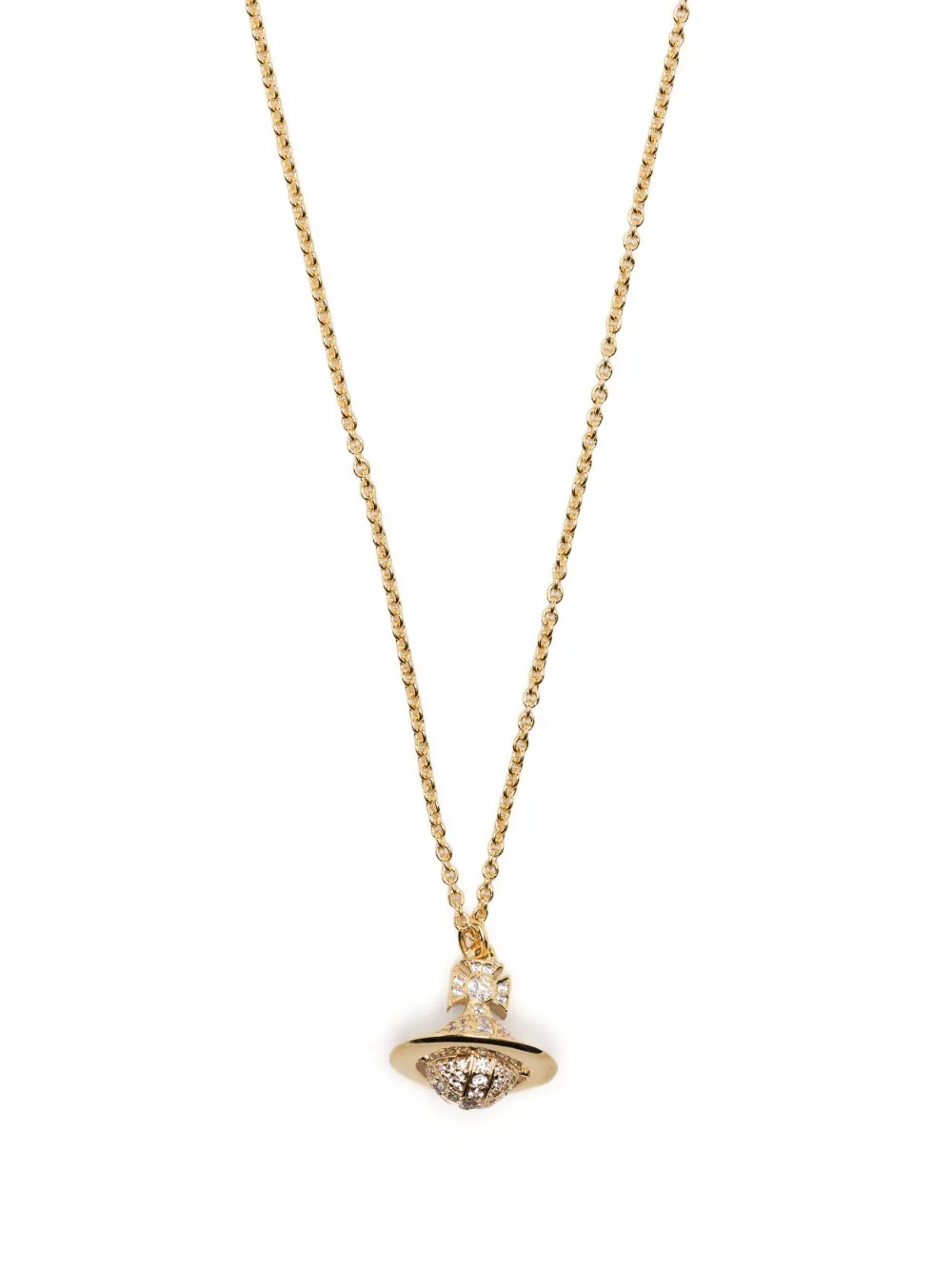 Vivienne Westwood Colar Com Pingente Orb - Farfetch | Farfetch Global