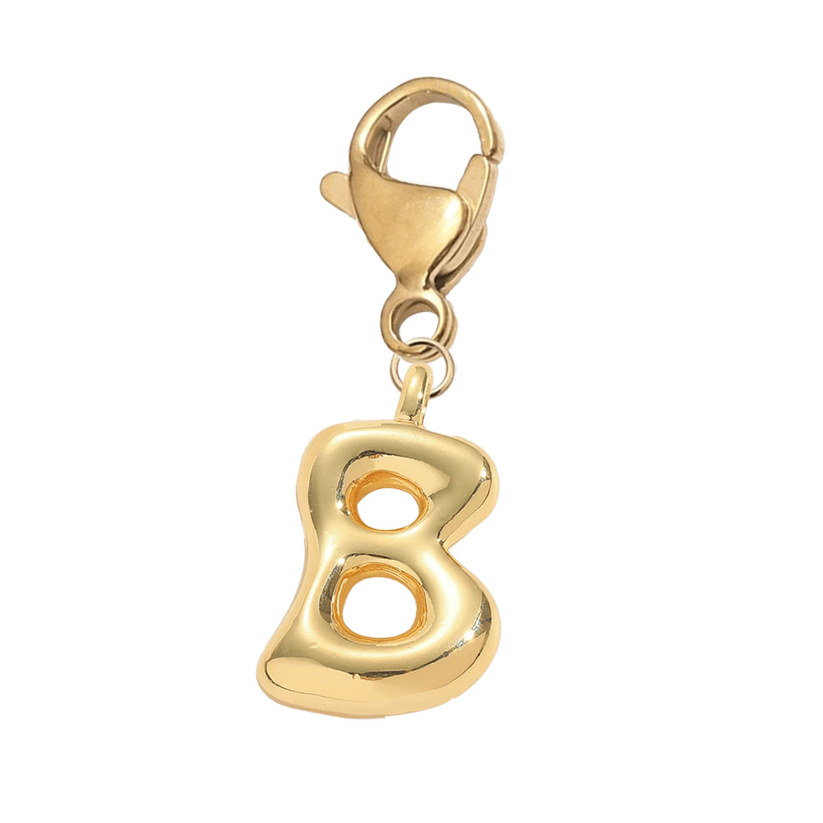 Bubble Letters Cute Necklace Pendant Bag Pendant-Lucky Crystal Pendant, Alphabet Letters A-Z, Shiny Alloy Bag And Backpack Pendant-Perfect Gift For Birthdays And Special Occasions, Key Chain Ring Bag Backpack Pendant Car Pendant Gift For Ladies And Girls, Wallet And Handbag Accessories. | SHEIN