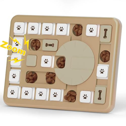 FOXMM Dog Puzzle Toys,Interactive Treat Puzzle Dog Toy for IQ Training & Mental Stimulating,Treat Puzzle Dispensing with Squeaky Design for Large Medium Smart Dogs | Amazon (US)