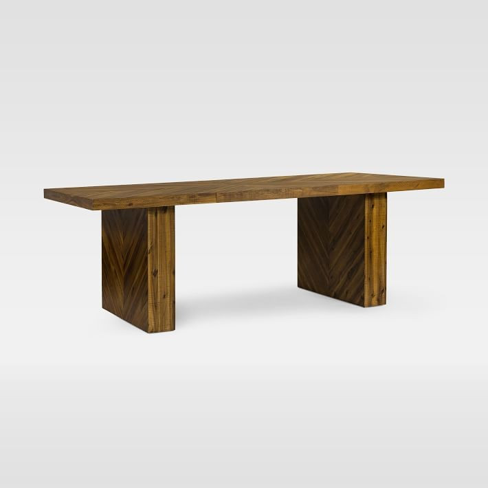 Alexa Reclaimed Wood Dining Table - Honey | West Elm (US)
