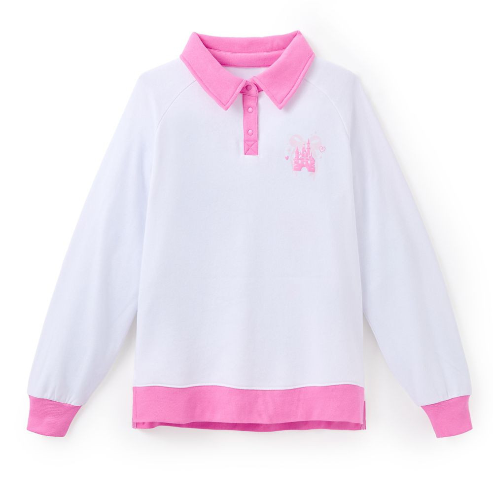 Disneyland 1/4 Snap Pullover Sweatshirt for Women | Disney Store