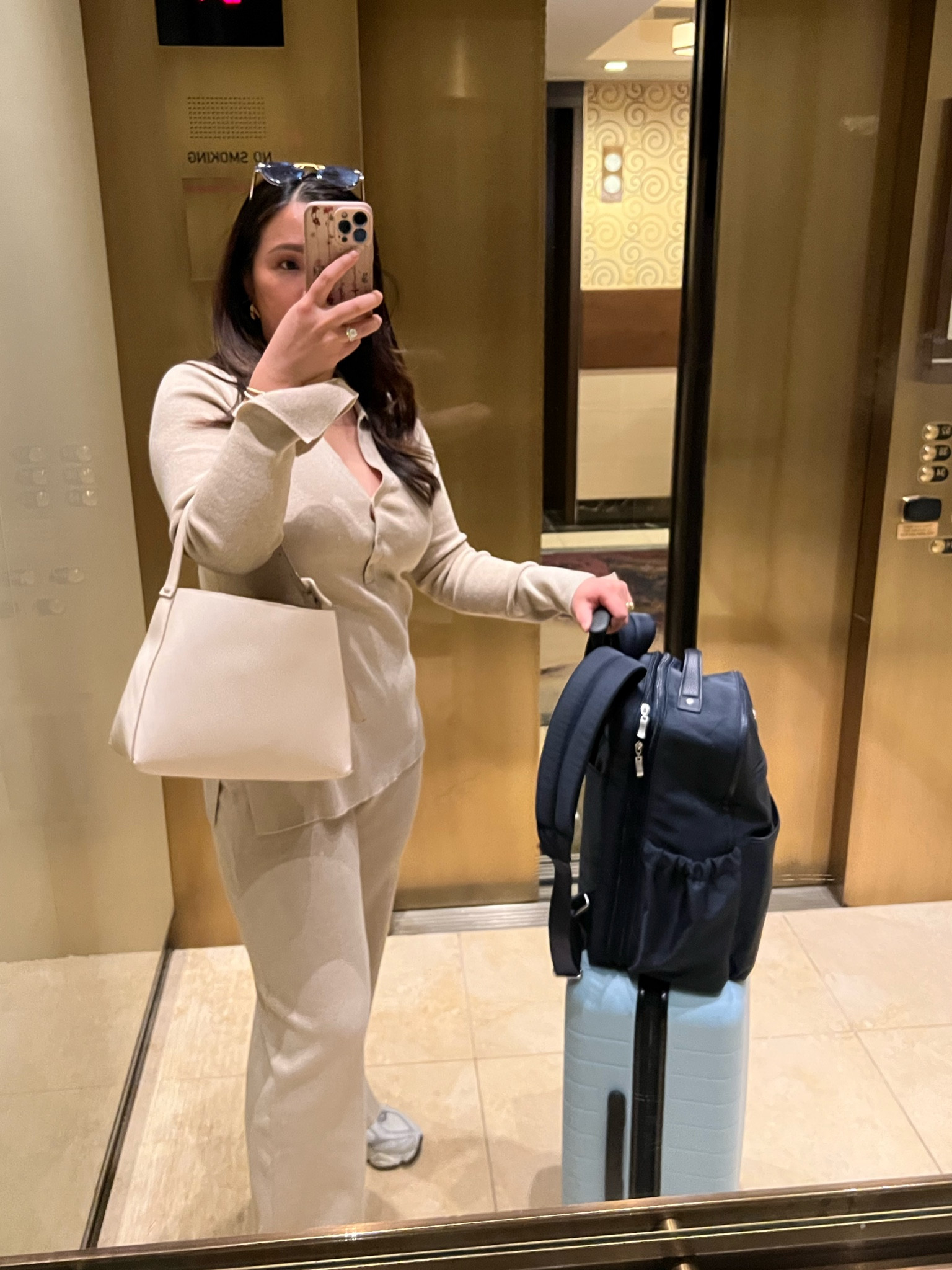 Loving this set - wore it to brunch & straight to the plane ✈️  

#LTKStyleTip #LTKFindsUnder100 #LTKTravel