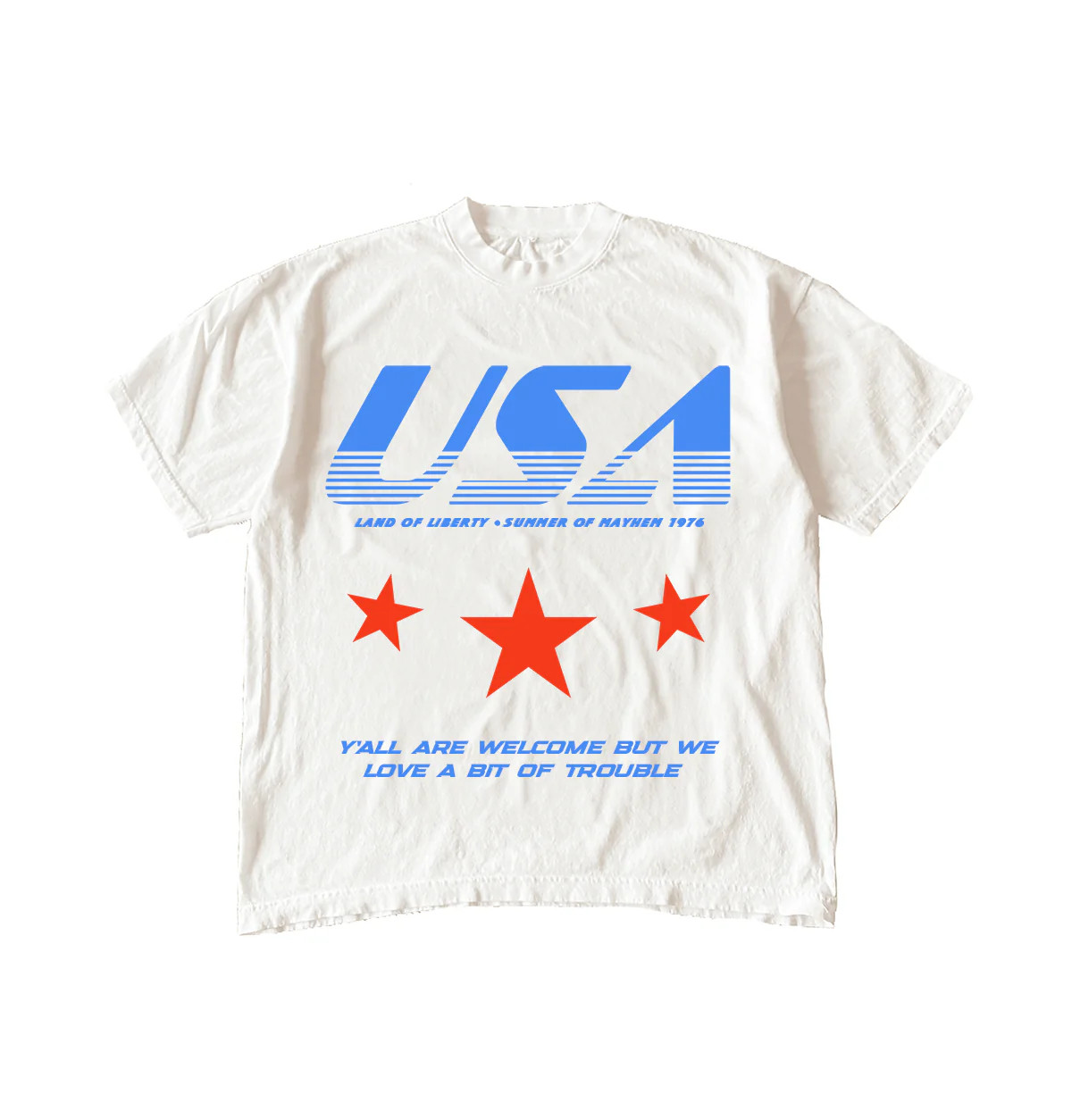 We Love A Bit Of Trouble Tee | Shop Kristin Jones