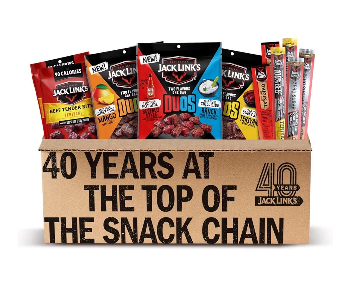 Major deal alert! Amazon has the Jack Link’s Variety Gift Box for around $34 today, and it arrives by Christmas! My husband and kids love this variety pack, and I’m a big fan of this company and their products, as they’re manufactured in my home state of WI!

#LTKSaleAlert #LTKHoliday #LTKGiftGuide