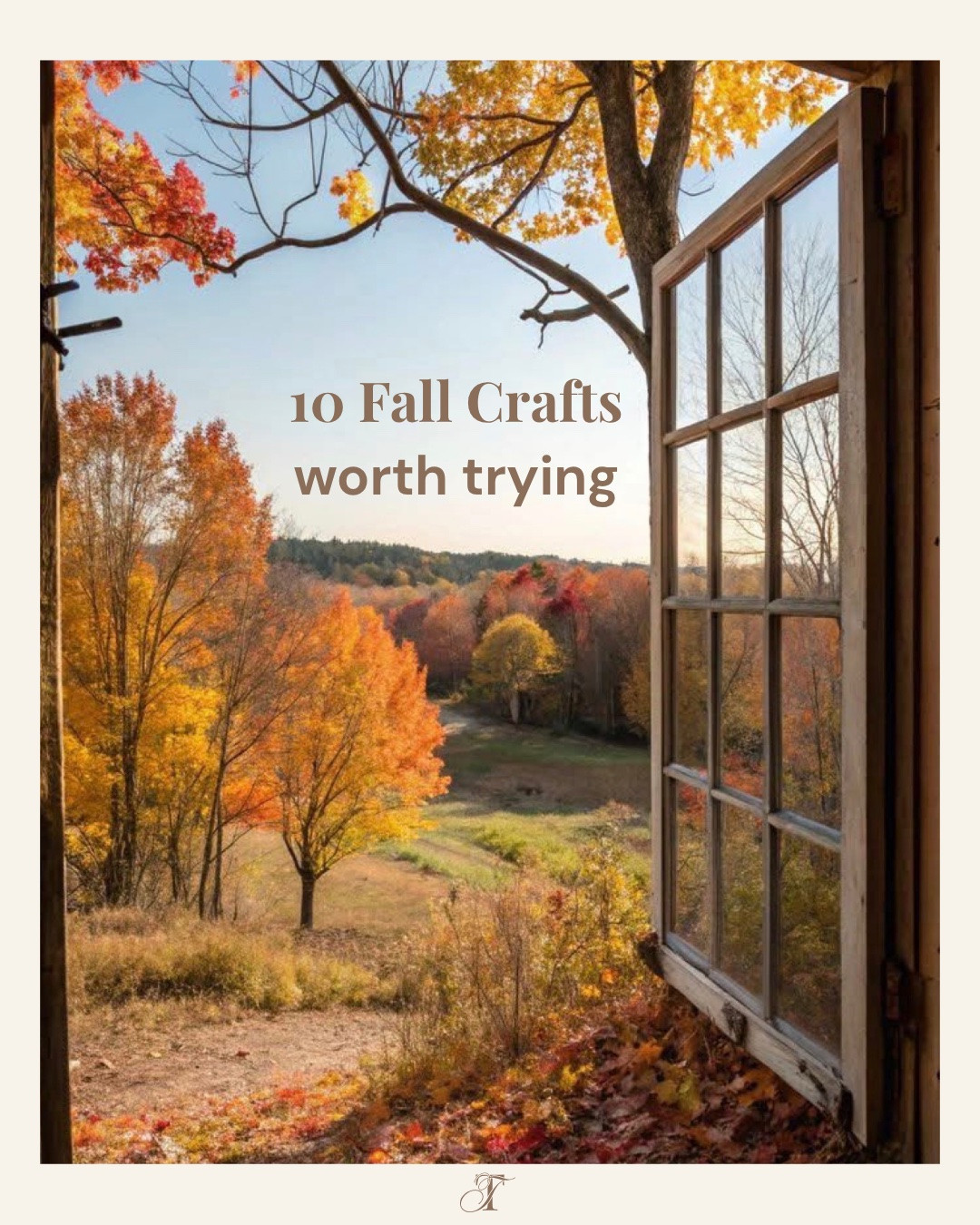 POV: you just found your fall weekend plans 🍂🎨🤎

10 cute fall crafts you’ll actually want to make — cozy, easy, and fun🍁

✨ Save this for your next craft night and send it to a crafty friend!

#FallCrafts #FallDIY #DIYFallDecor #FallDecorIdeas #AutumnDIY #FallInspiration #DIYCrafts #FallIdeas

#LTKSeasonal #LTKHome #LTKdayinmylife