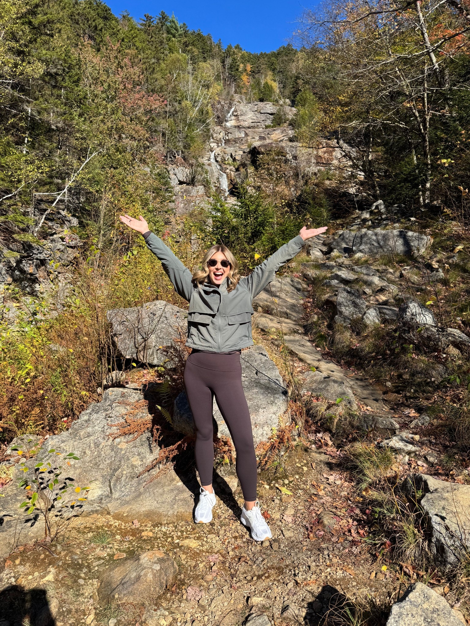 Hiking in New England outfit. Wearing a size 8 in everything 

#LTKStyleTip #LTKTravel #LTKActive