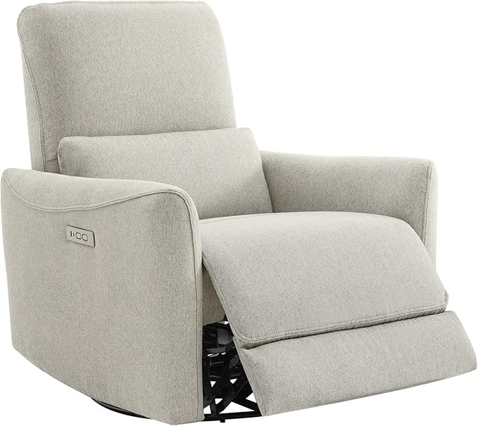 CHITA Power Recliner Chair Swivel Glider, FSC Certified Fabric Living Room Nursery Reclining Sofa... | Amazon (US)