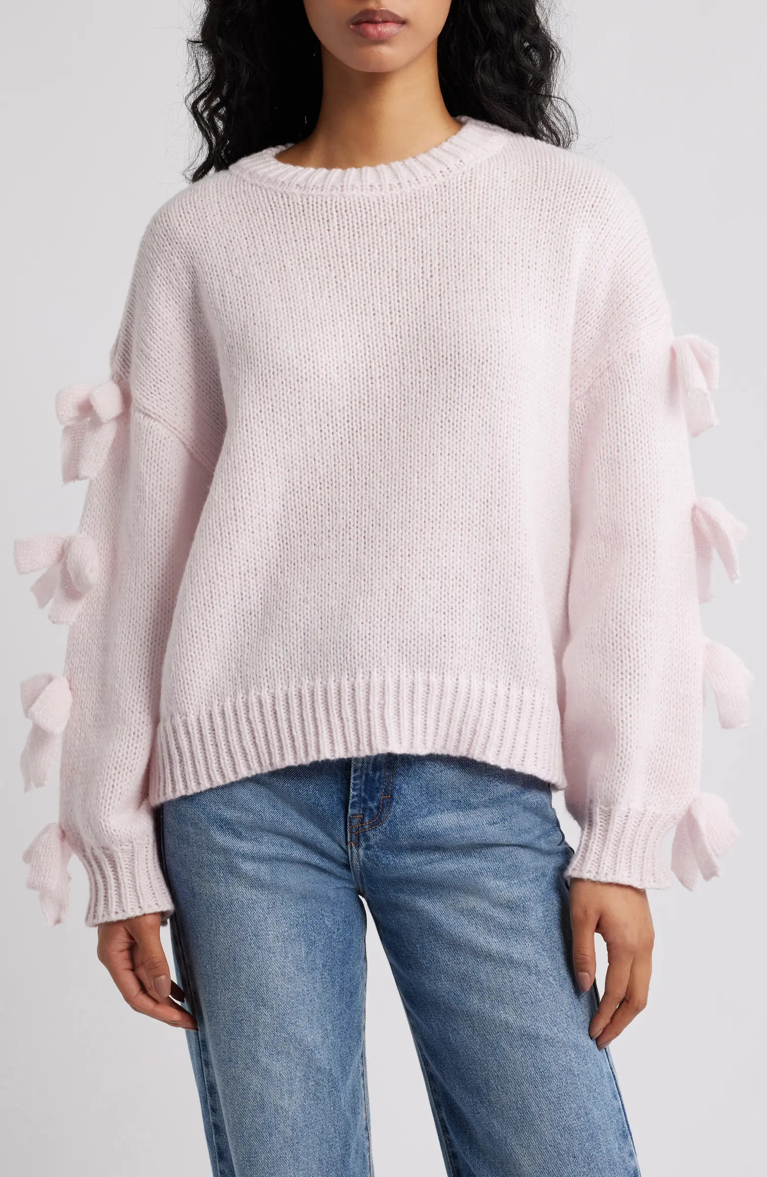 Lover Tie Sleeve Sweater | Nordstrom