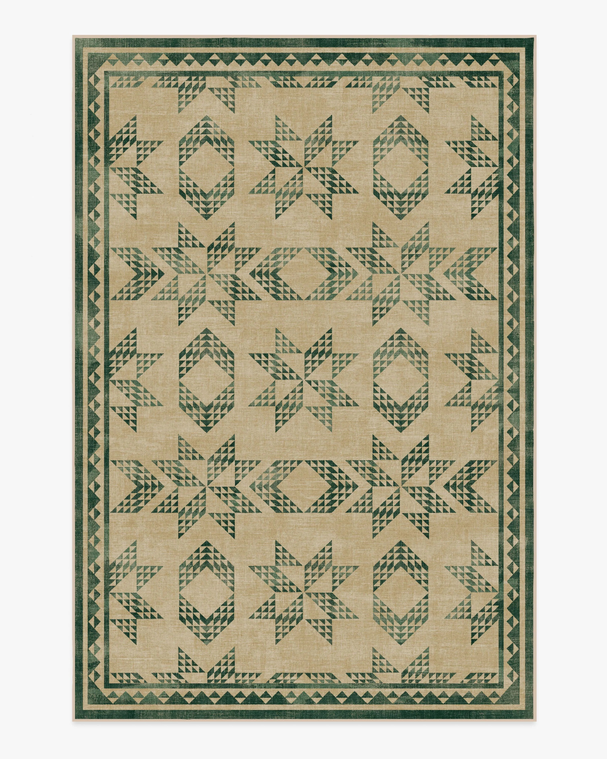 Louisa Brown & Burgundy Rug | Ruggable US | Ruggable