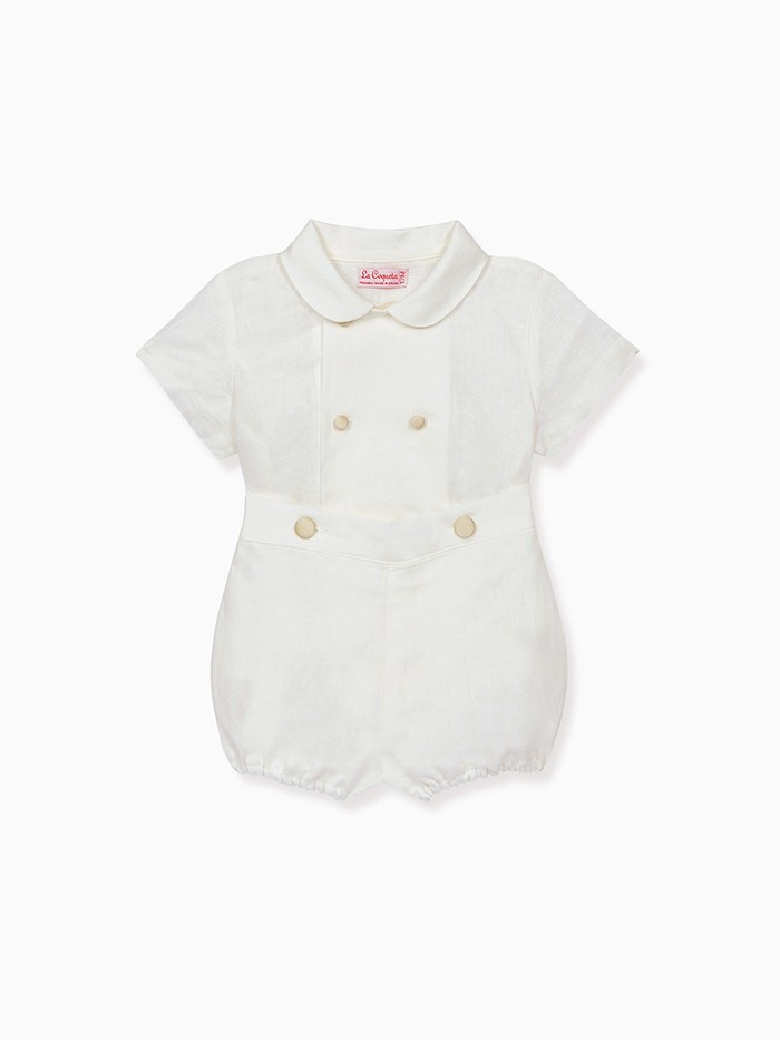 Ivory Rori Ceremony Baby Boy Set | La Coqueta