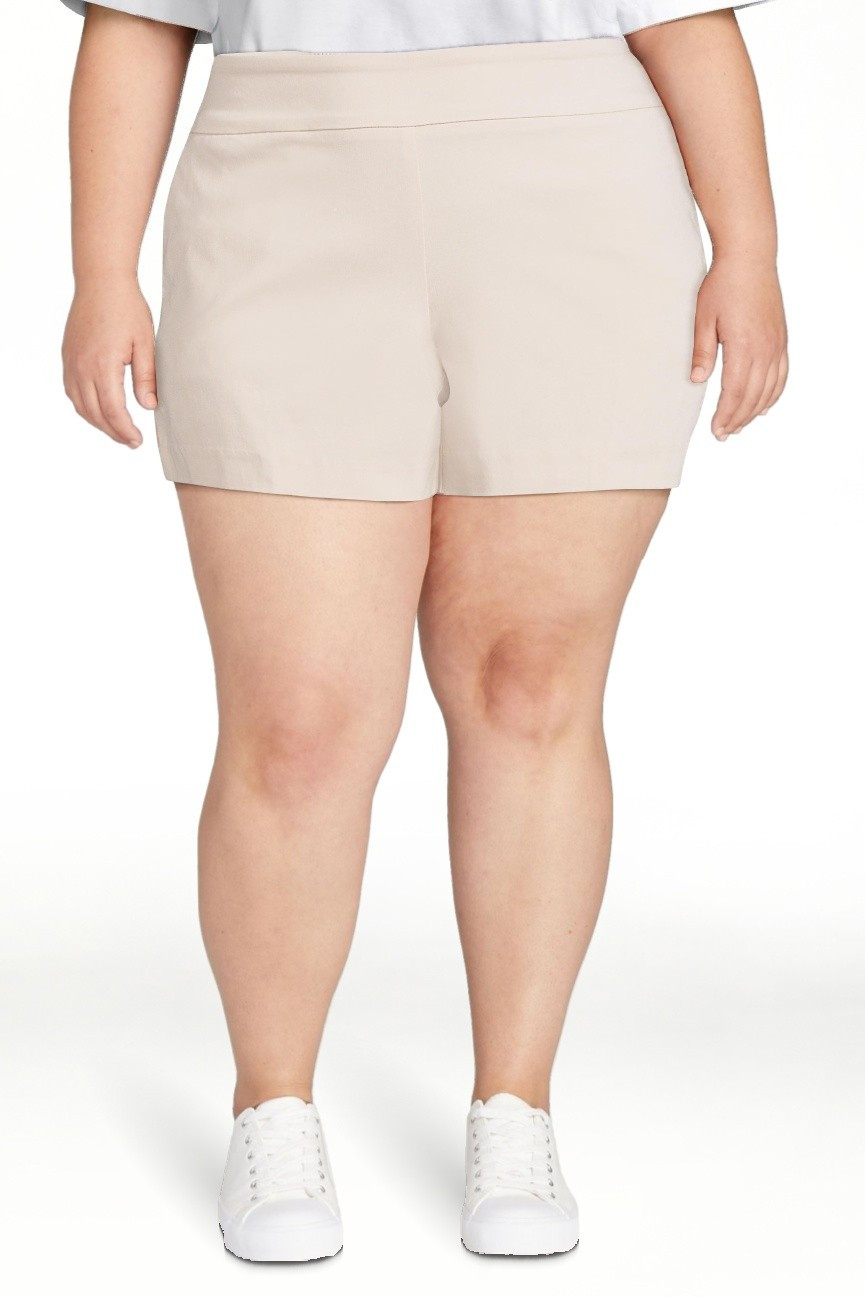 Time and Tru Women's Pull On Millennium Shorts - Walmart.com | Walmart (US)