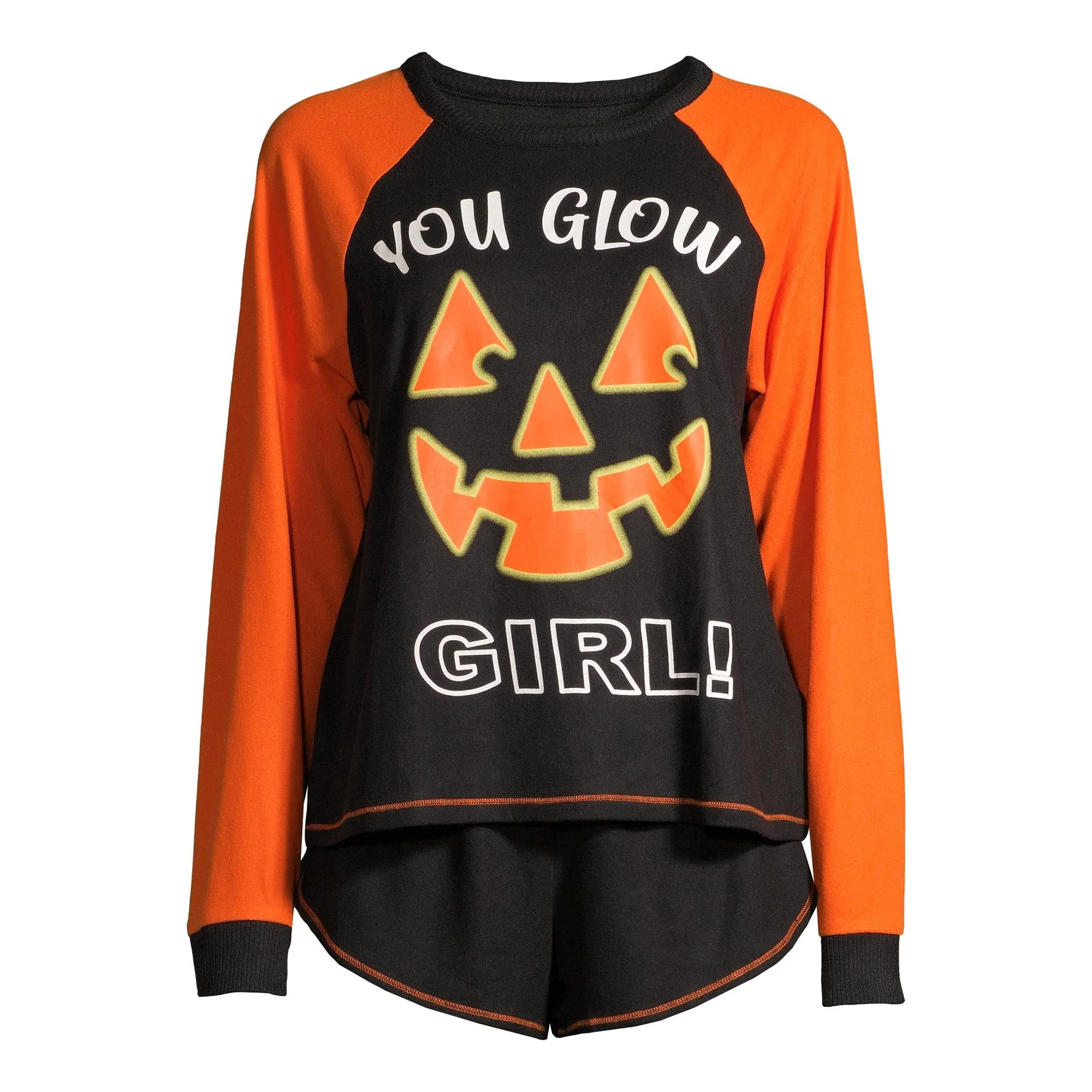 Way to Celebrate Women's and Women's Plus Shorty 2-Piece Pajama Set | Walmart (US)