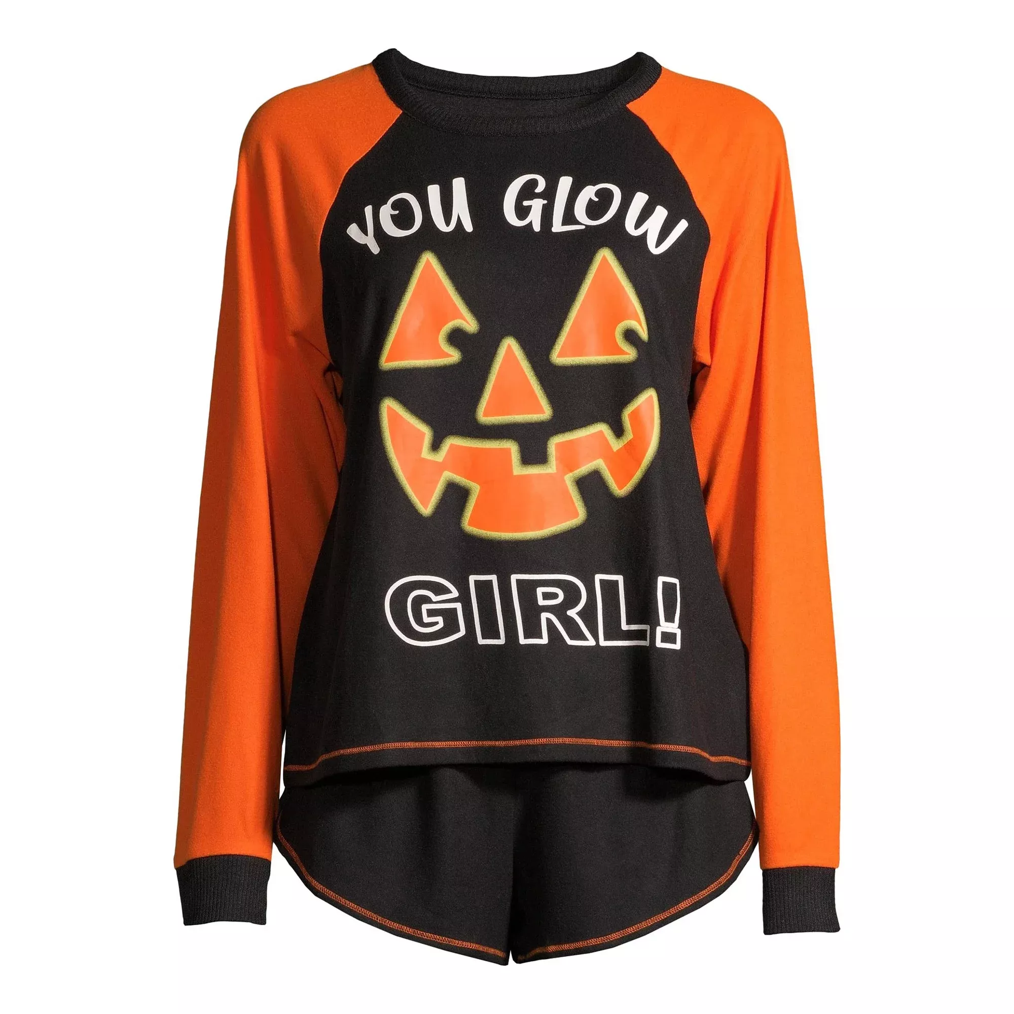 Way To Celebrate Women's Halloween Pajama Set, Sizes XS to 3X