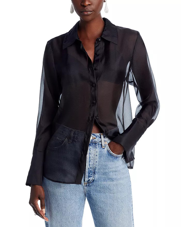 Organza Shirt - 100% Exclusive | Bloomingdale's (US)