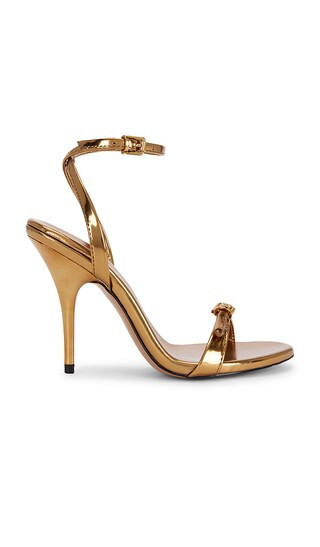 Steve Madden Foxx Sandal in Metallic Bronze. - size 6.5 | Revolve Clothing (Global)
