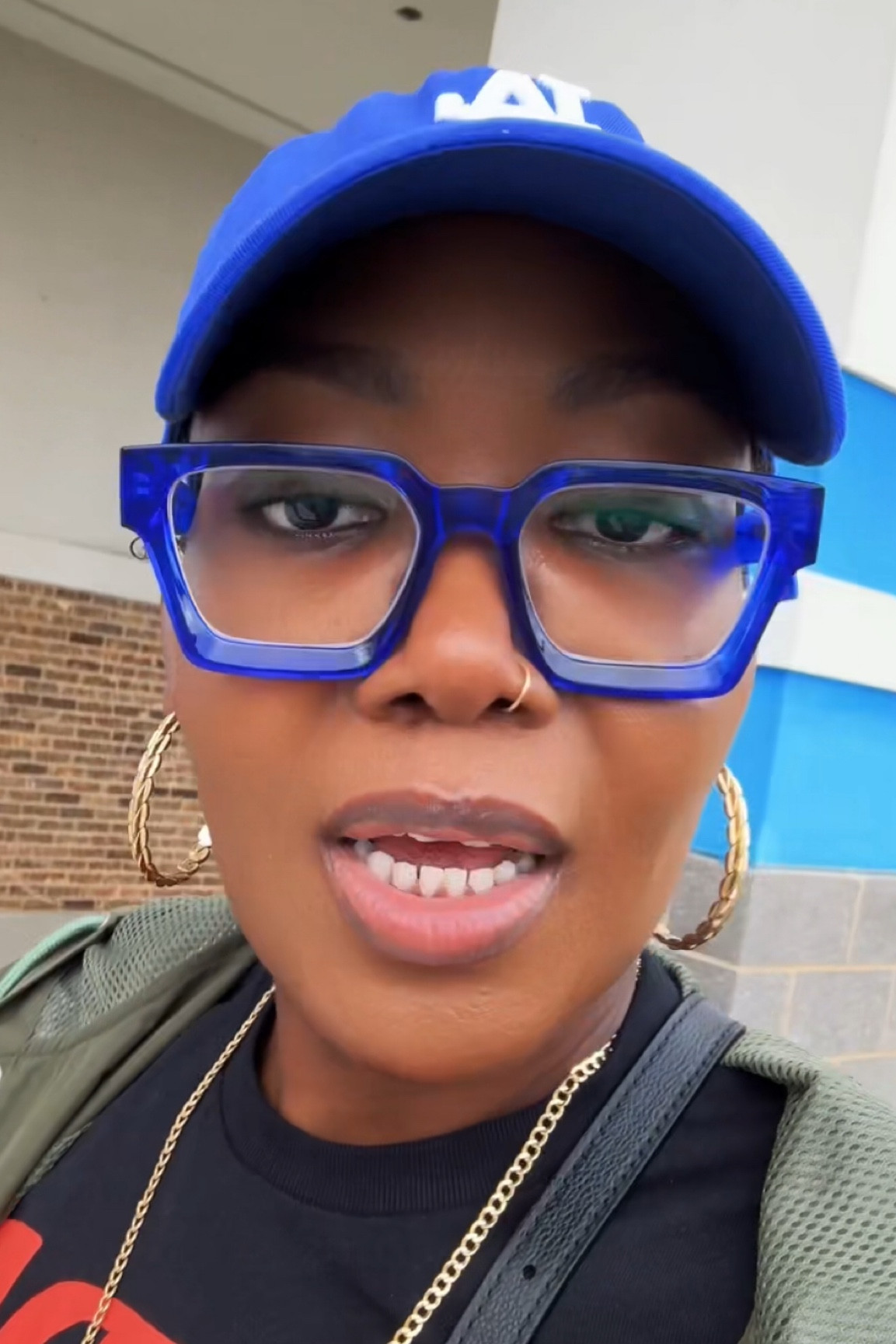 Blue Fashion glasses