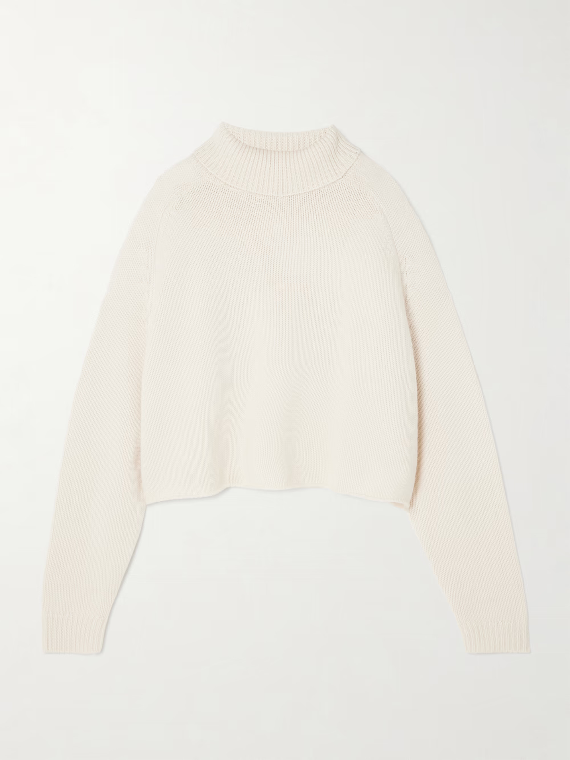 Cathie cropped cashmere turtleneck sweater | NET-A-PORTER (UK & EU)
