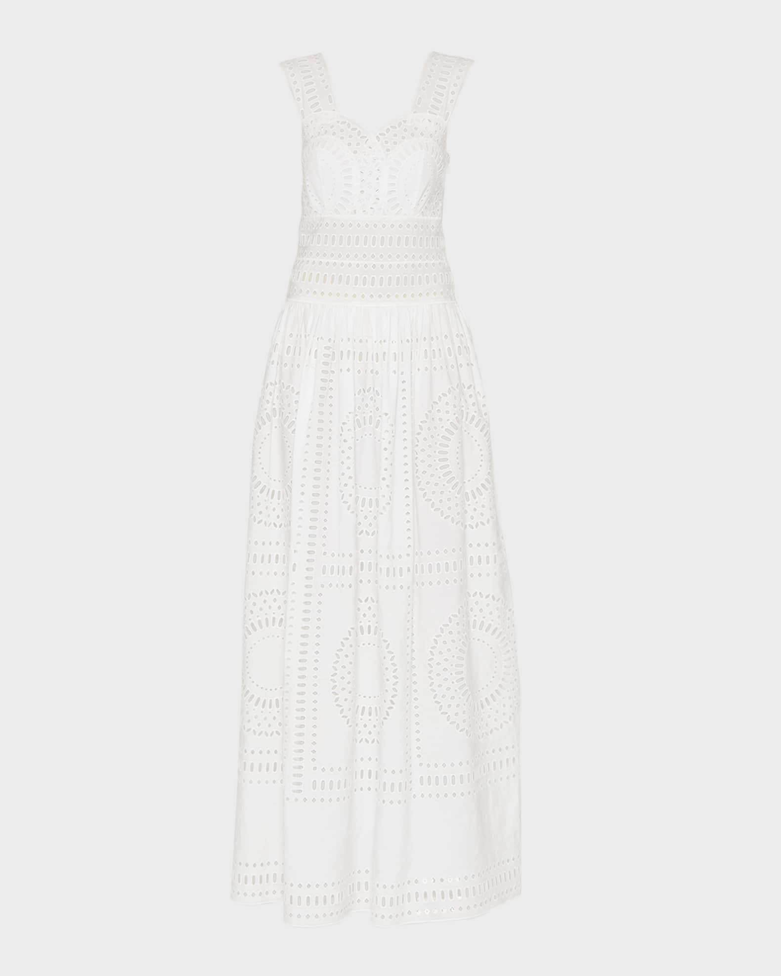 Laser Cutout Sleeveless Maxi Dress | Neiman Marcus