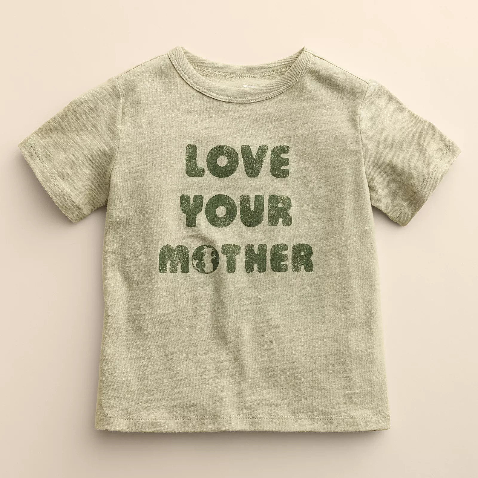 Kids 4-12 Little Co. By Lauren Conrad Organic Core Tee, Boy's, Size: 6, Green Love M | Kohl's