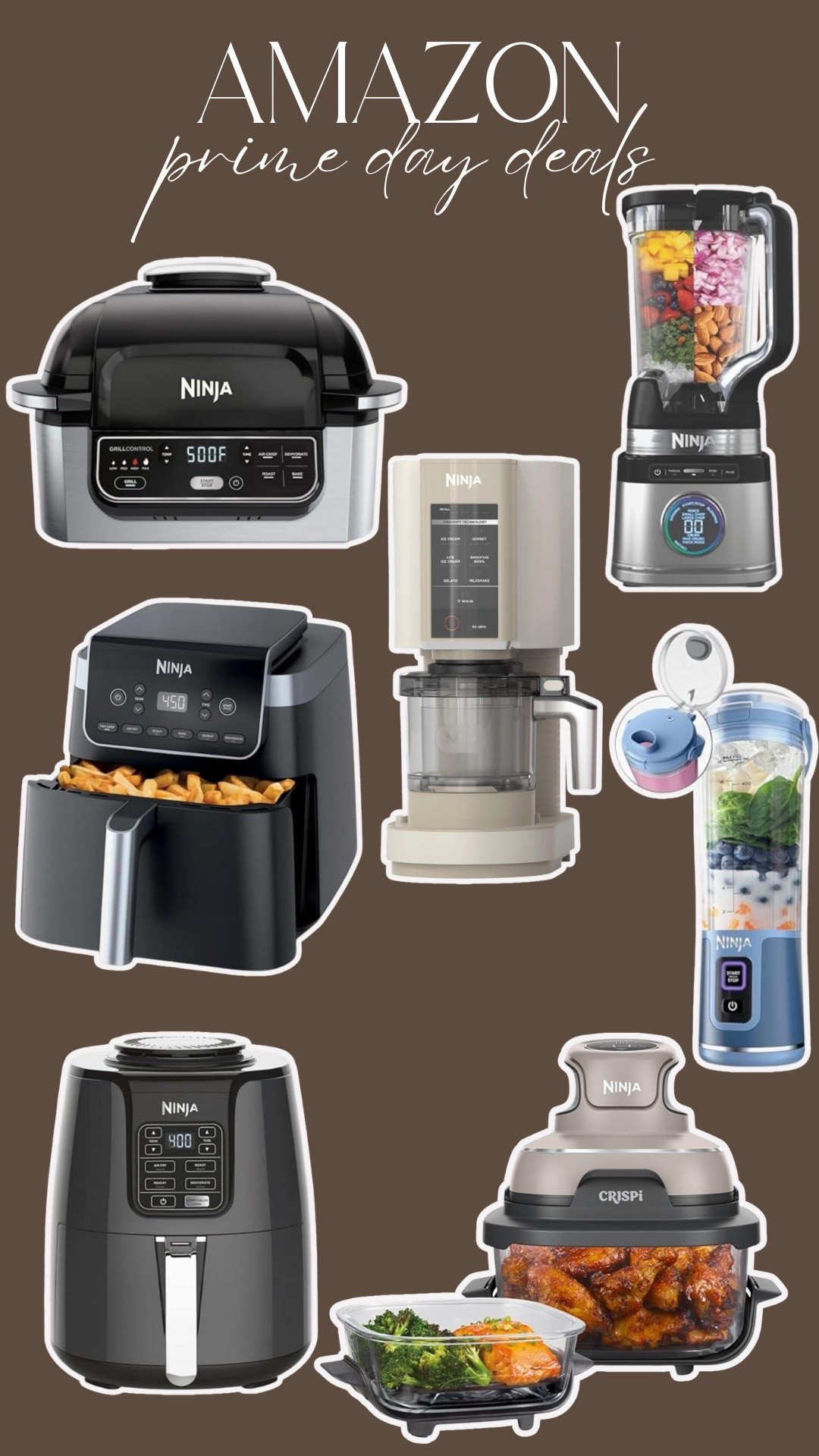 Amazon prime day deals on ninja appliances! 

#LTKSaleAlert #LTKSeasonal #LTKHome
