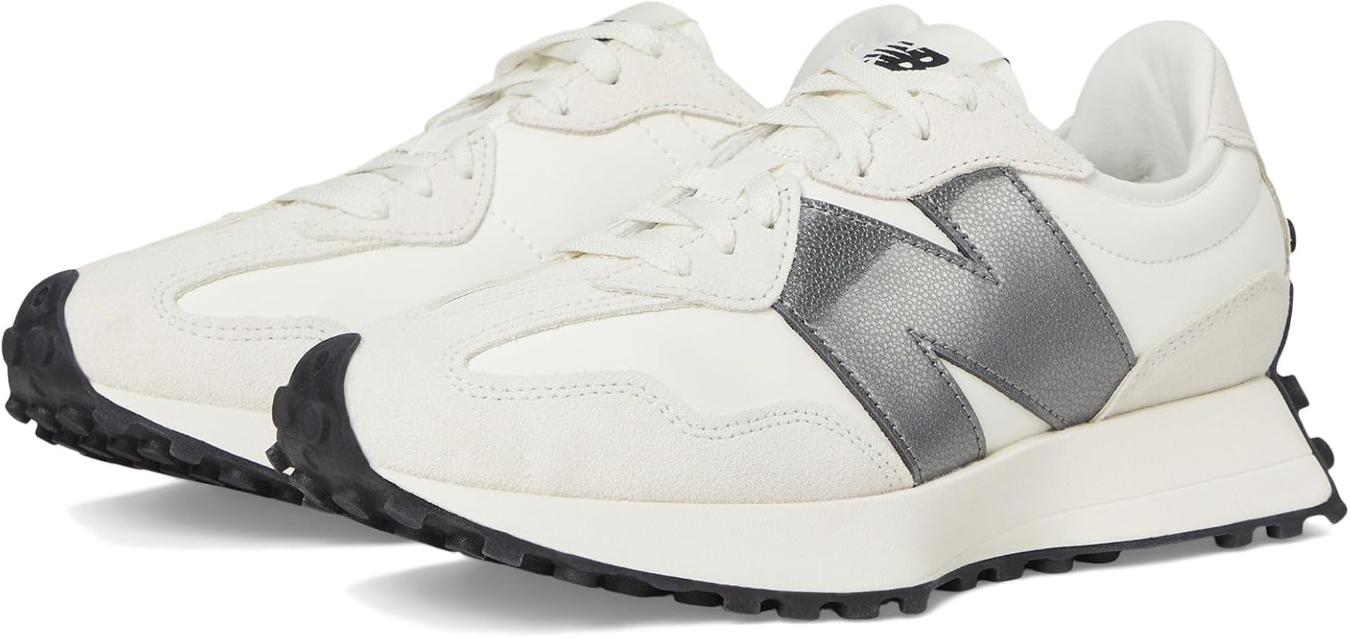 New Balance Women's 327 V1 Sneaker, Sea Salt/Castlerock, 8 | Amazon (US)