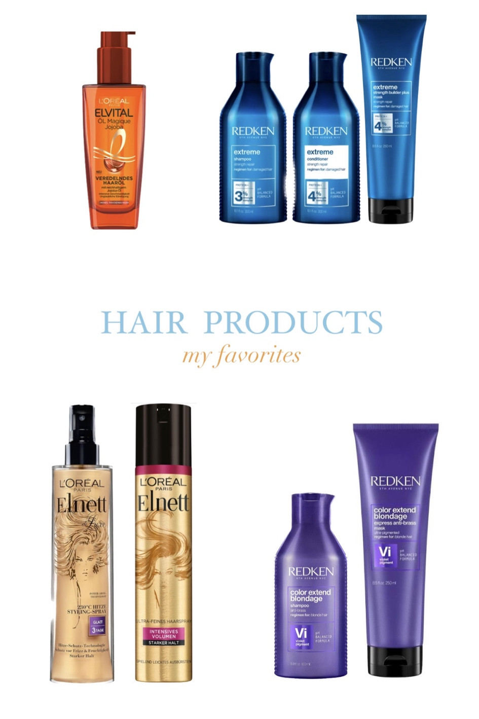 My favorite hair products 🫧

#LTKeurope #LTKstyletip #LTKbeauty