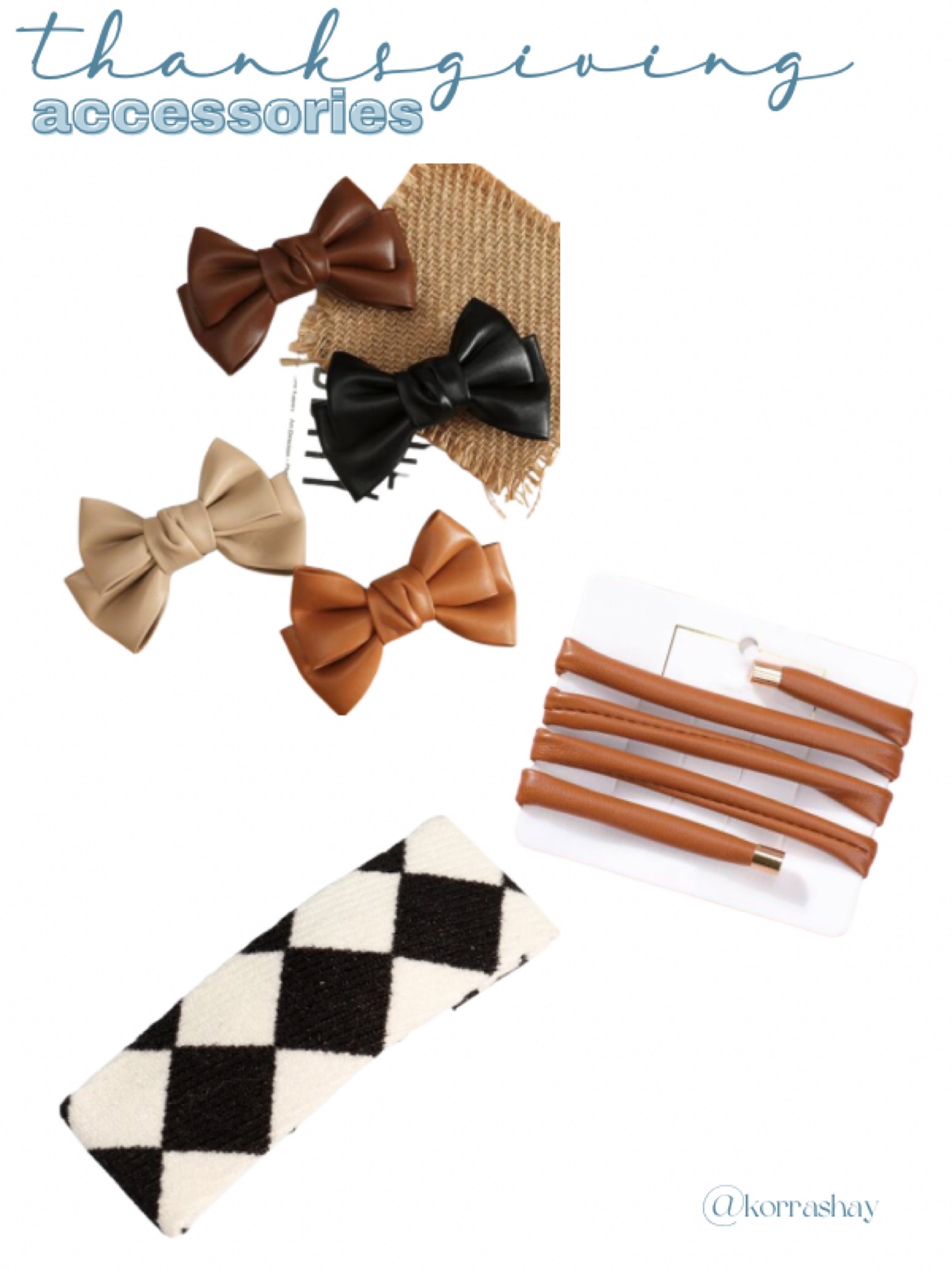 Thanksgiving accessories for your hair!

#LTKHoliday #LTKSeasonal #LTKCyberweek